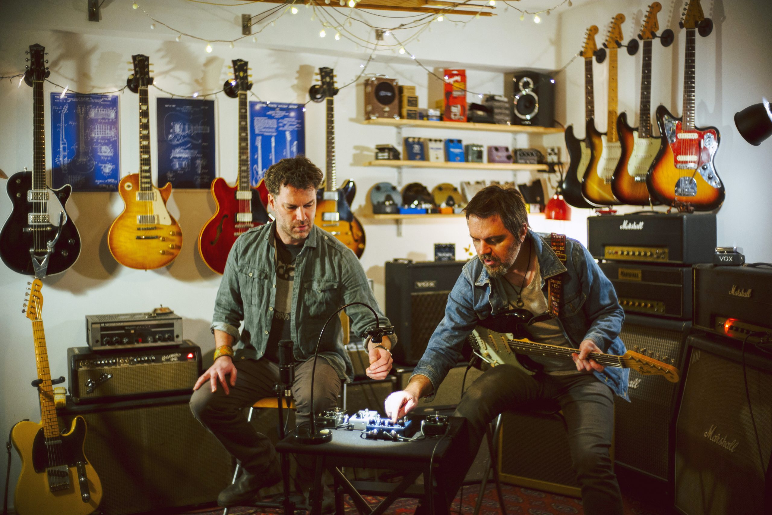 Kruno and Tom Demonstrating DryBell The Engine – Recording Session