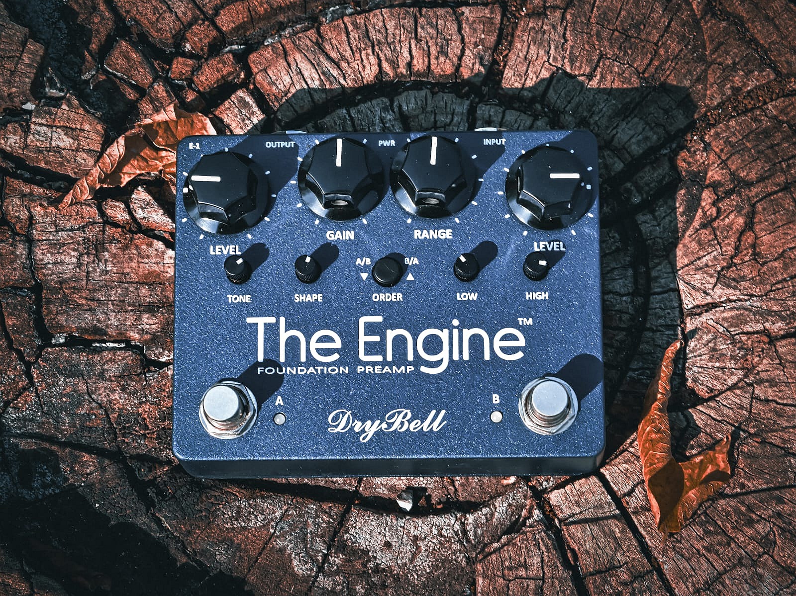DryBell The Engine pedal on the stump -photo by ptica_cugalica