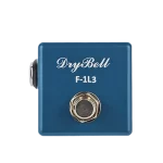 Front view of the DryBell F-1L3 Footswitch