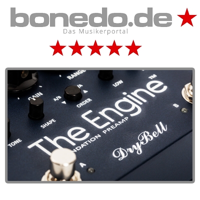 DryBell The Engine guitar pedal review by Bonedo