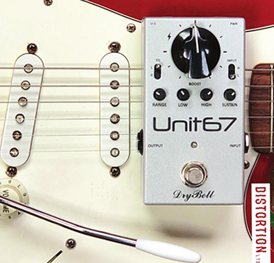Distortion LTD In Focus review of DryBell Unit67 guitar pedal