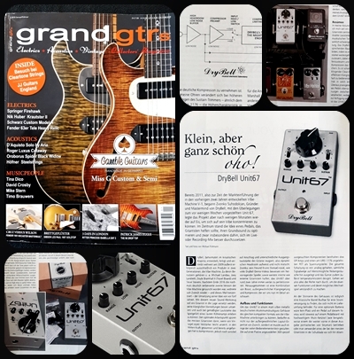 Grand Guitars Magazine published a stellar DryBell Unit67 guitar pedal review