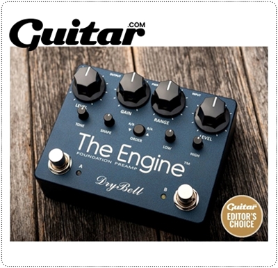 DryBell The Engine guitar pedal earned Guitar’s magazine “Editor’s Choice” badge