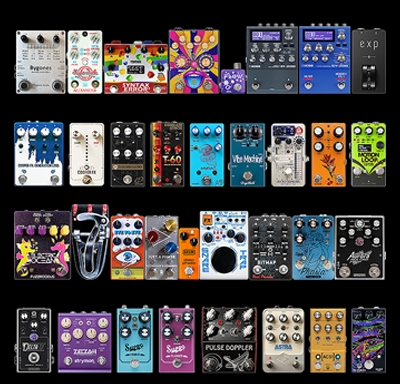 DryBell Vibe Machine V-3 guitar pedal listed as one of the best modulation effects by GuitarPedalX