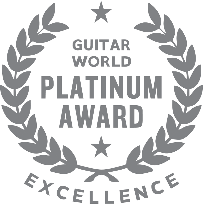 Guitar-World-PLATINUM-AWARD-badge-Grey