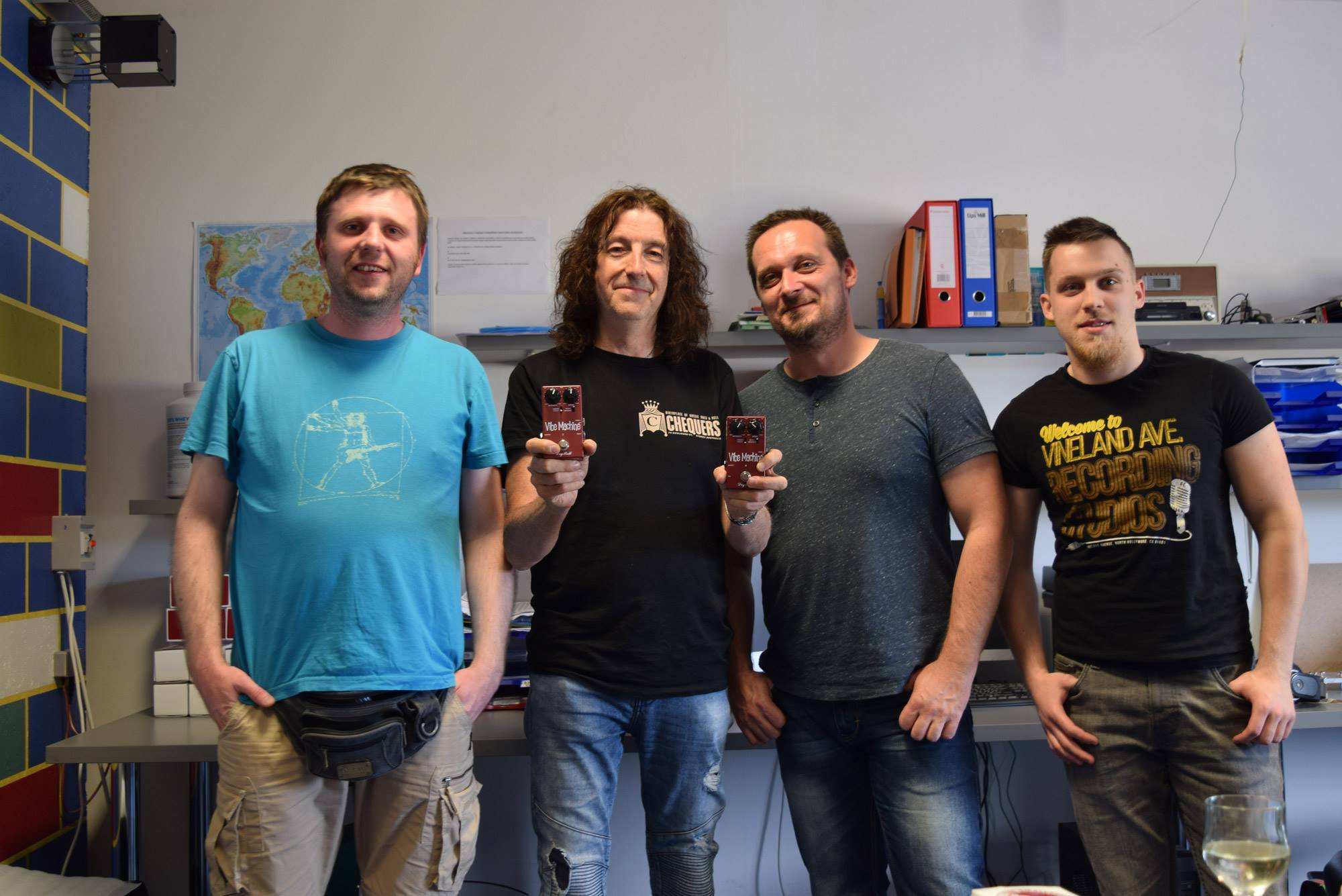 Gwyn Ashton visited DryBell workshop in 2016