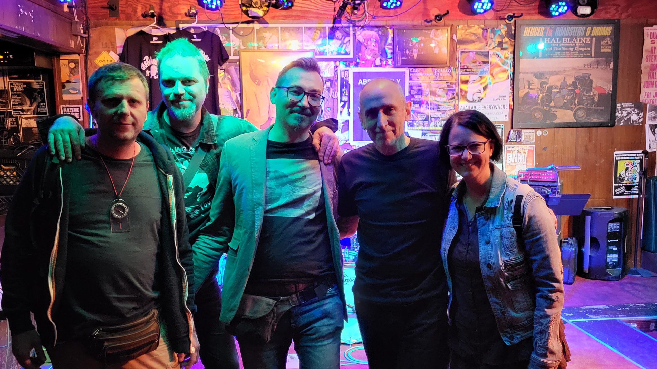 DryBell Team meets Michael Landau at The Baked Potato in LA (June 10, 2022)