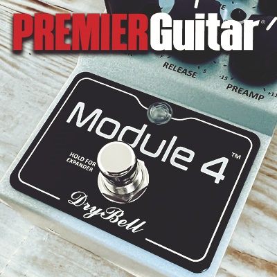 DryBell Module 4 compressor pedal reviewed by Premier Guitar
