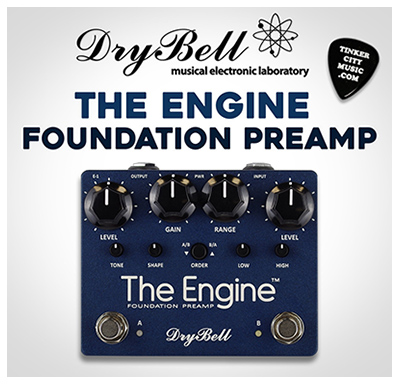 Tinkercity-Music DryBell The Engine guitar pedal review