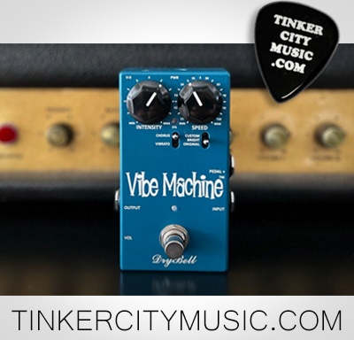 DryBell Vibe Machine V-3 guitar pedal review by Tinkercity-Music