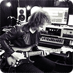 Andreas Angel, guitar player, expressing satisfaction with DryBell Unit67 pedal in his testimonial.
