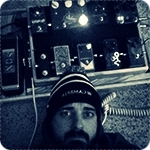 Cory Scanlon, guitar player, expressing satisfaction with DryBell Vibe Machine pedal in his testimonial.