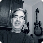 Eric- Raphael, guitar player, expressing satisfaction with The Engine pedal in his testimonial.