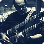 John C. McCain, guitar player, expressing satisfaction with DryBell Vibe Machine pedal in his testimonial.