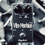 Richarrd Arkless, guitar player, expressing satisfaction with DryBell Vibe Machine pedal in his testimonial.