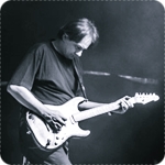 Rob Nicholas, guitar player, expressing satisfaction with DryBell Unit67 pedal in his testimonial.