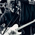 Sean Allen, guitar player, expressing satisfaction with The Engine pedal in his testimonial.