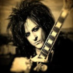 Steve Stevens, legendary guitarist for Billy Idol, expressing satisfaction with DryBell Vibe Machine V-1 pedal in his testimonial.
