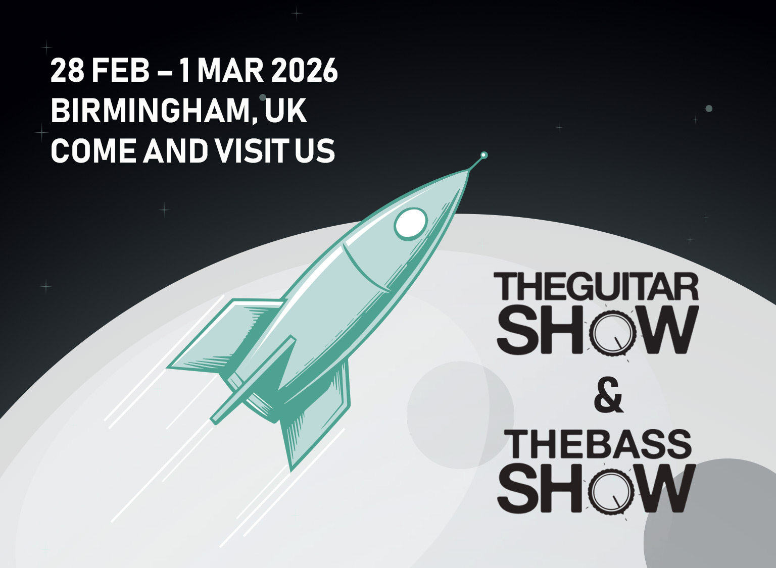 DryBell at The Guitar Show & The Bass Show 2026 – Birmingham